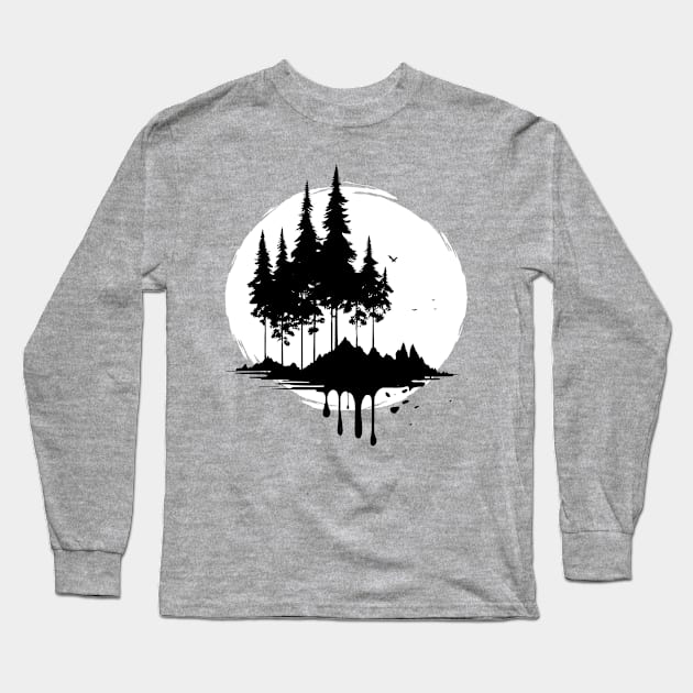 Inspired by Wild Long Sleeve T-Shirt by Bongonation